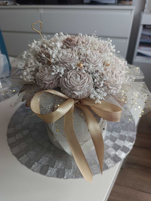 Flowerbox że świec sojowych