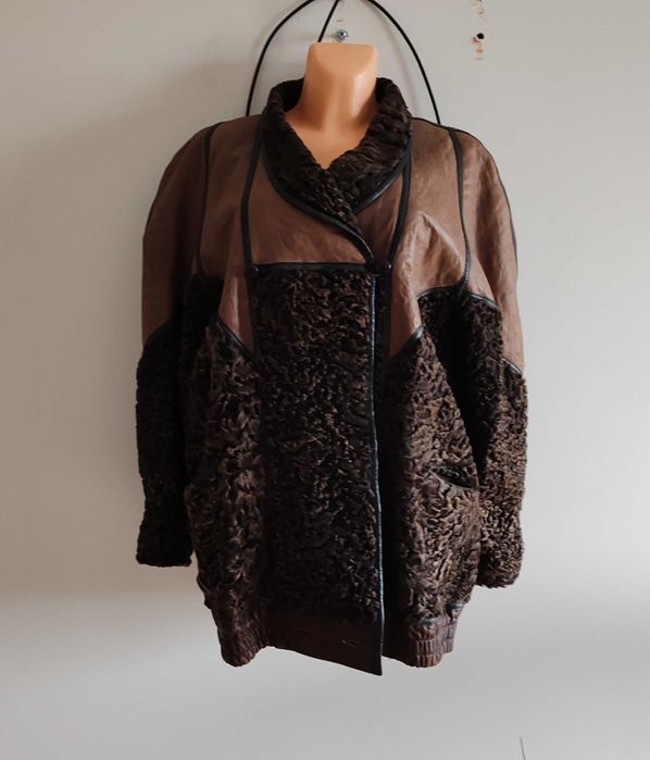 Kurtka, futro z karakuły