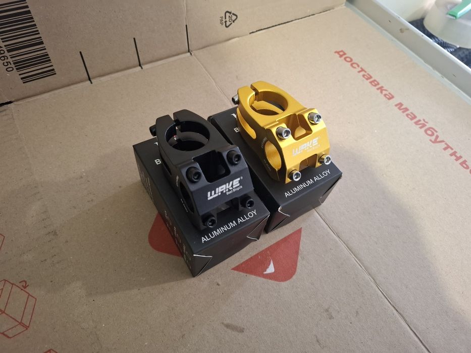 Вынос Wake алюминиевый под руль 22.2мм по центру и шток вилки 28.6мм