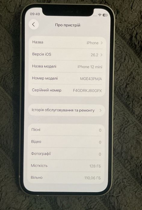 Продам iPhone 12mini