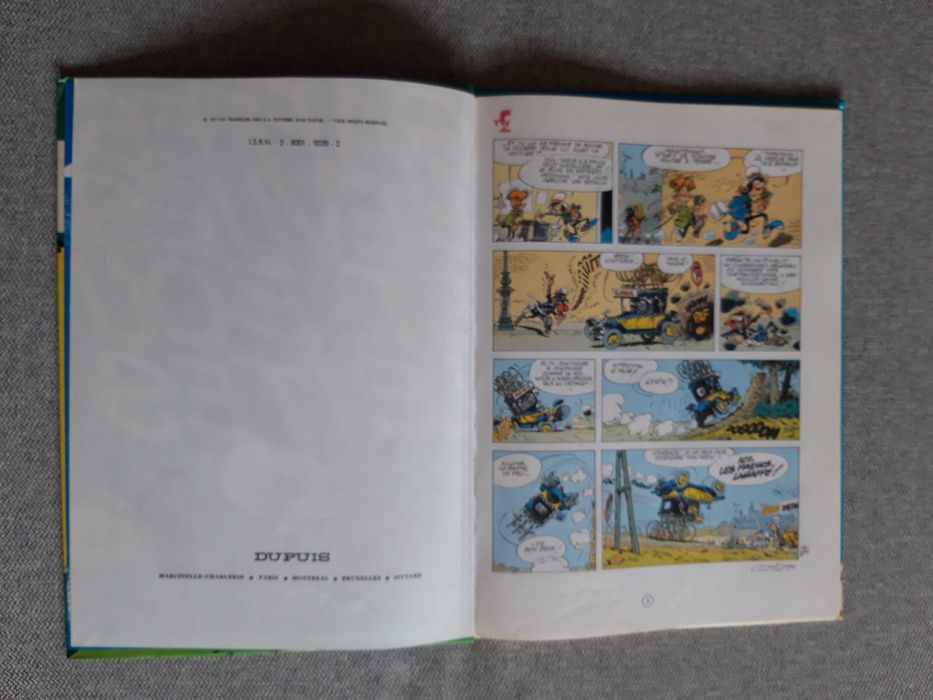 BD Gaston Lagaffe "gaffes, bévues et boulettes"