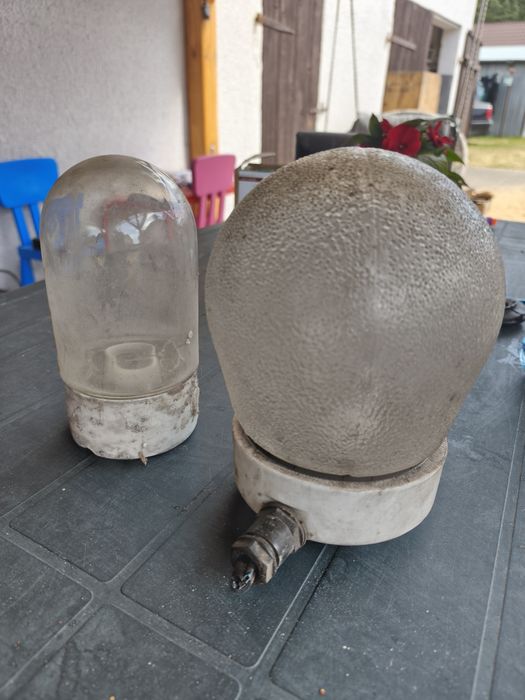 Klosze, lampy vintage