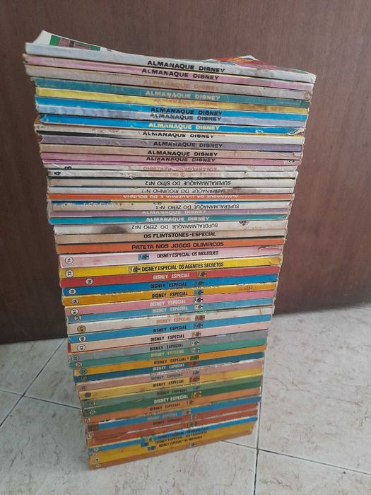 Livros banda desenhada anos 70 e 80