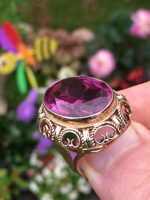 Pierścionek 14k. Złoto. Jak lmago artis nie noszony.