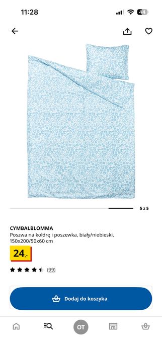 Pościel IKEA 150x200