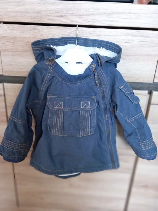 Kurtka zimowa chłopięca H&M r. 86 używana