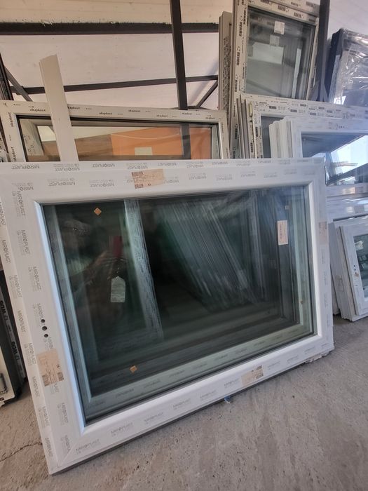Okno PCV 120x80, 120x90 białe