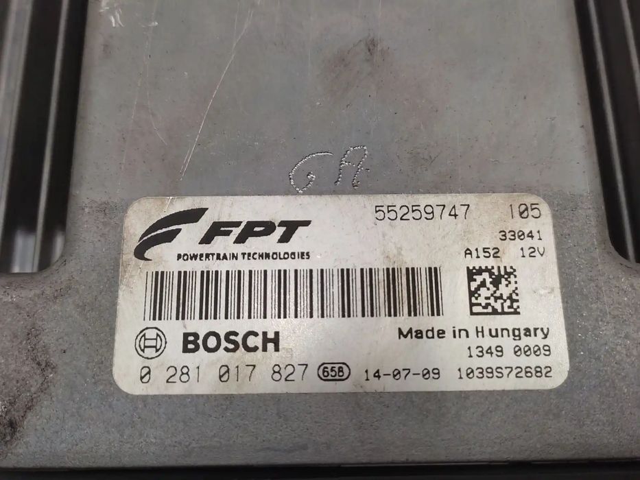 Centralina De Motor Uce FIAT 500L (351_, 352_) 1.6 D MULTIJET (199LYD1B) 55259747 0281017827