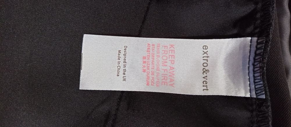 Spodnie czarne plussize ściagane trokiem Exstro & Wert