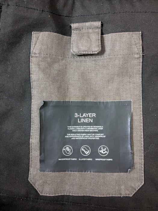 Casaco Massimo Dutti impermeável e contra-vento