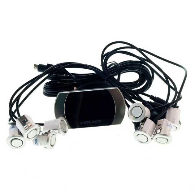 Парктронік Steelmate SM PTS810V2 black silver установка парктроніків