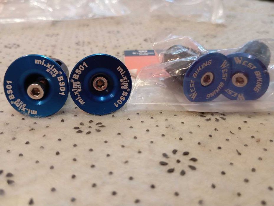 Заглушки из алюминиевого сплава для велосипедного руля