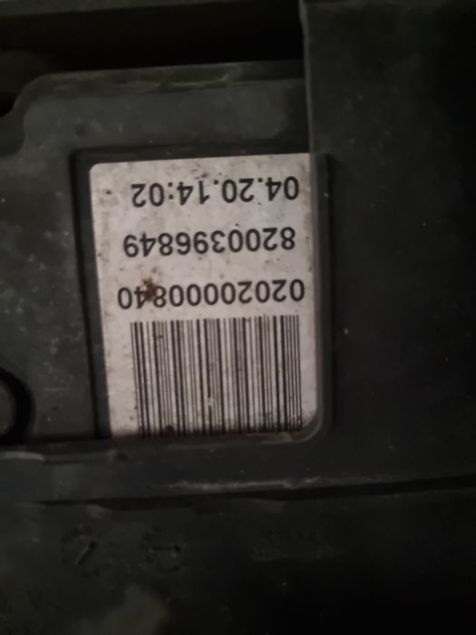 Travões eléctricos Renault Megane Scenic