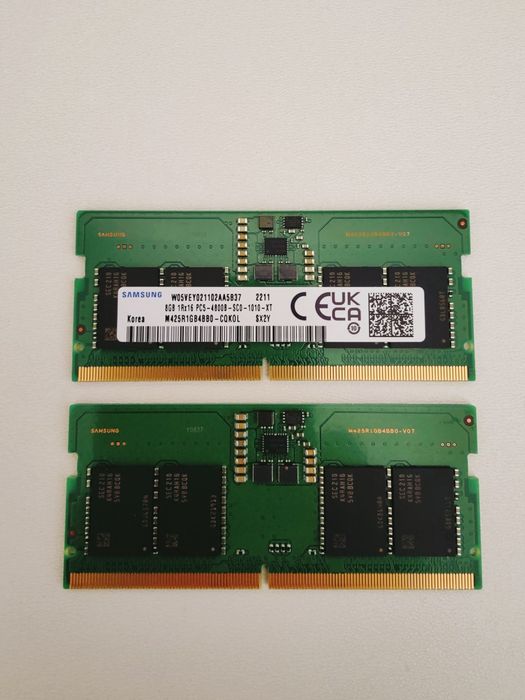 Опер.память Samsung по 8 GB SO-DIMM DDR5 4800 MHz (M425R1GB4BB0-CQKOL)
