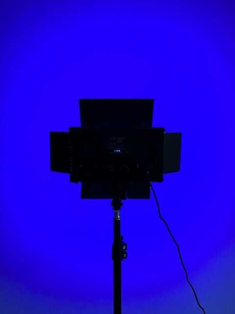 студійне освітлення для зйомки рілзів/відеосвітло Led Pro 600+ RGB