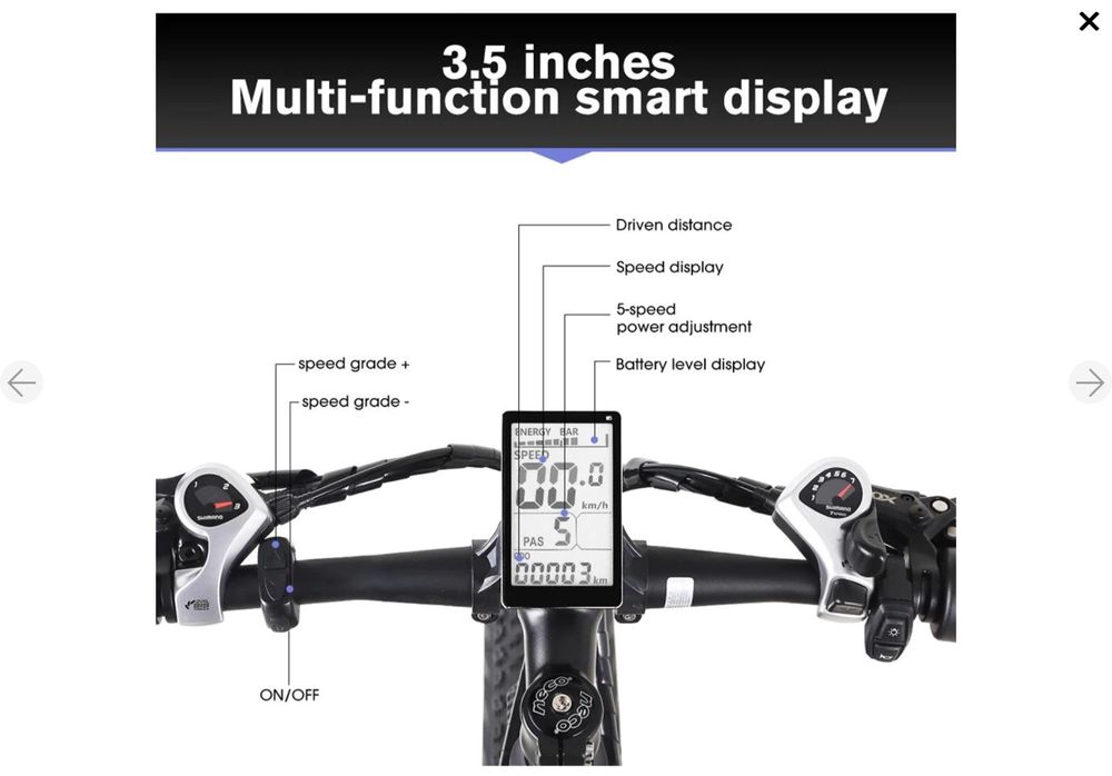 Bicicleta Eléctrica SHENGMILO MX-02S ( Estado : como novo )