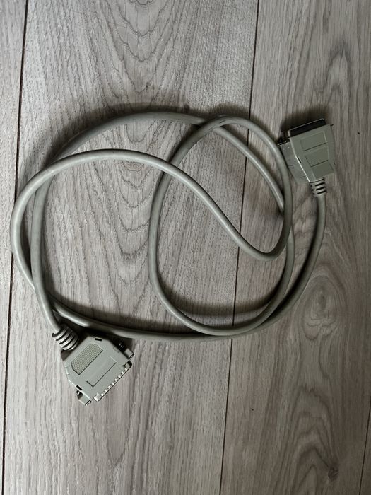 Stary kabel LPT do drukarki komputer