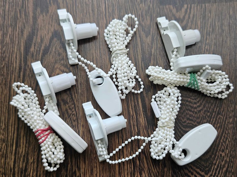 Mechanizm LEWY do rolet w kasecie Prestiż PCV NOWY BIAŁY Starszy typ