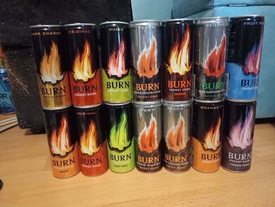Puszki po energetykach duża ilość