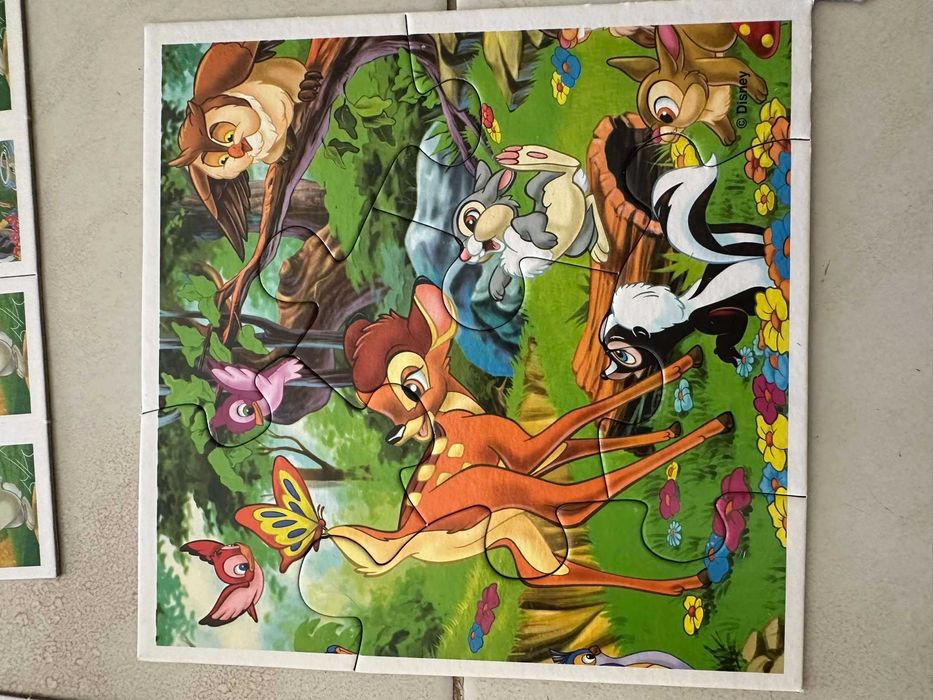 Disney Rei Leao Bambi Dama Vagabundo Livro puzzles timon pumba jogos