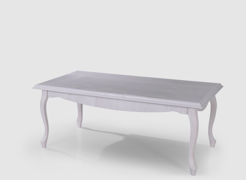 Zestaw białych lub brązowych mebli do salonu Diana, styl prowansalski