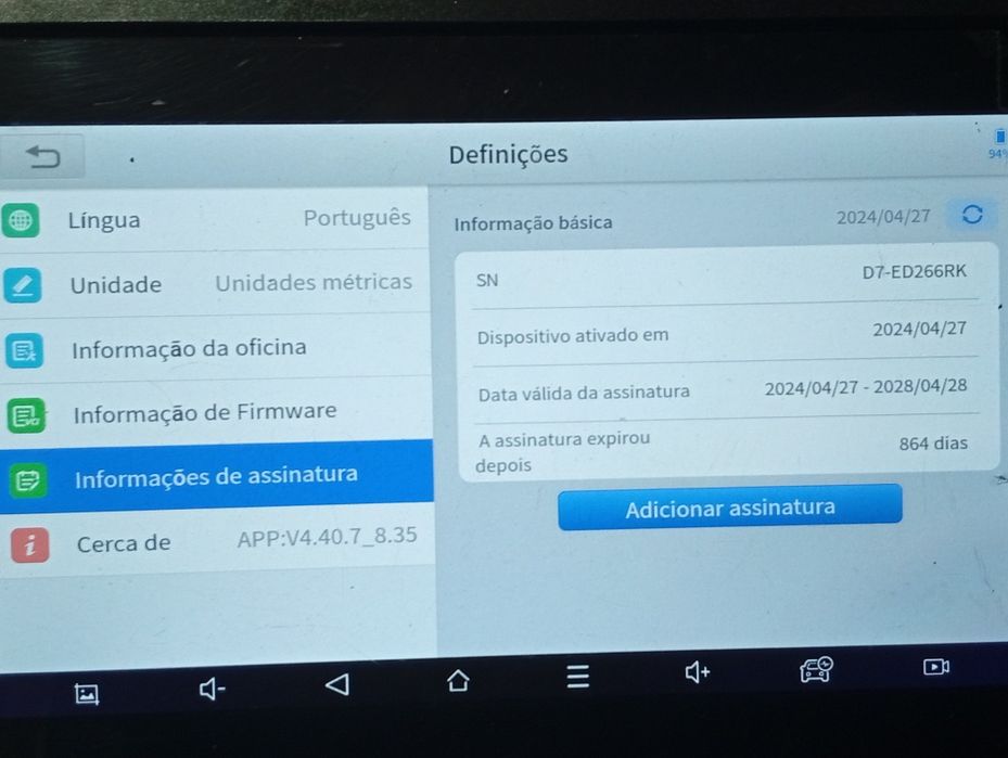 Máquina diagnóstico xtool  D7