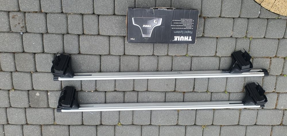 Thule  Belki dachowe Bagażnik dachowy Thule 754  Kit 1625 do Audi A7 C7