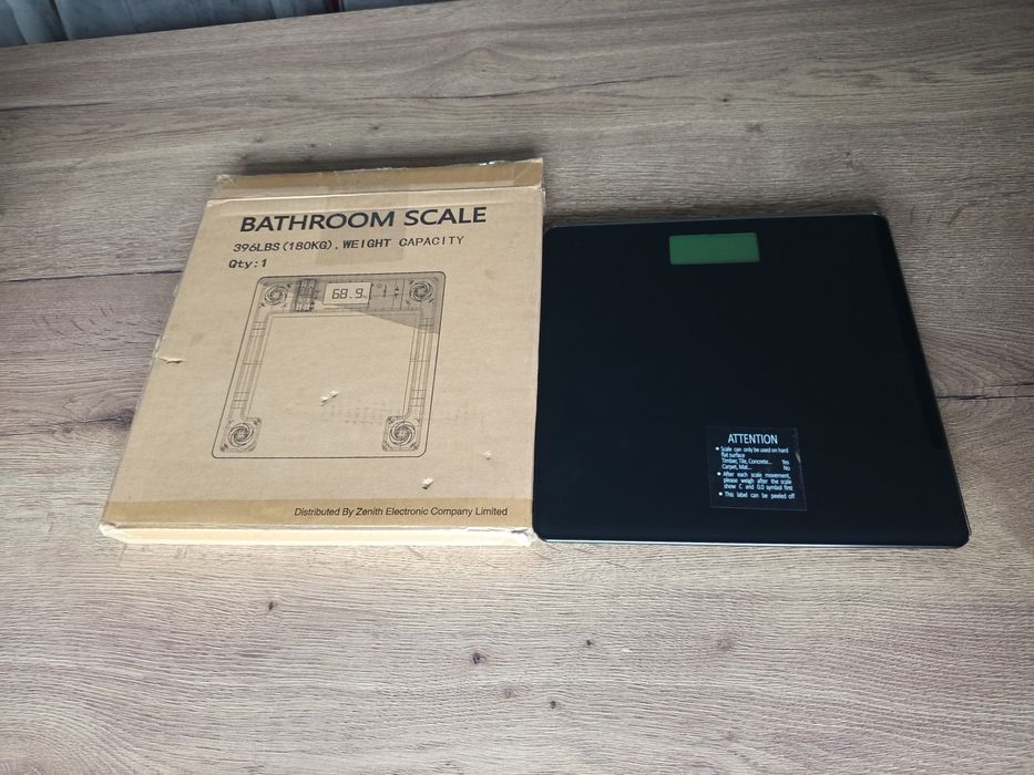 Waga łazienkowa cyfrowa do 180kg