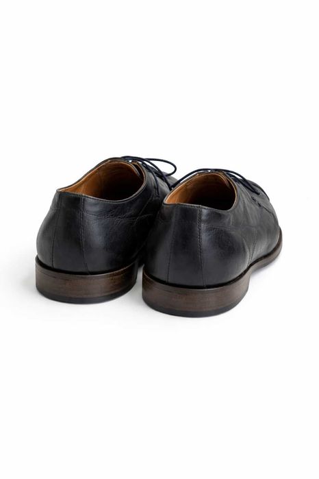Sapatos Morgan Smith em Couro Azul – Elegantes e Confortáveis – 40