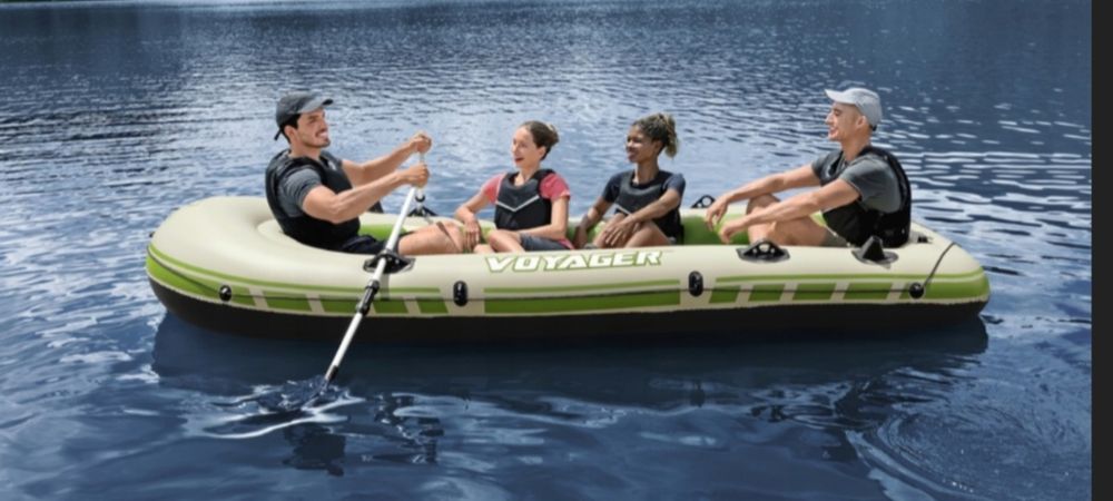 Ponton Voyager x4 osoby przyczepka Sam kwity papiery dokumenty