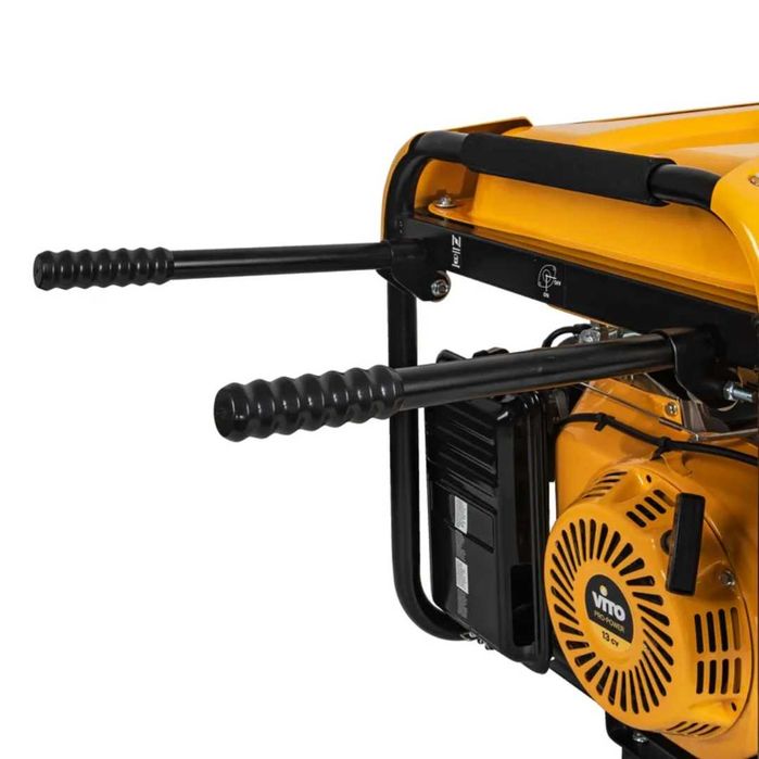 Gerador 8KVA Trifásico c/Arranque elétrico, Rodas e Pega VITO AP28