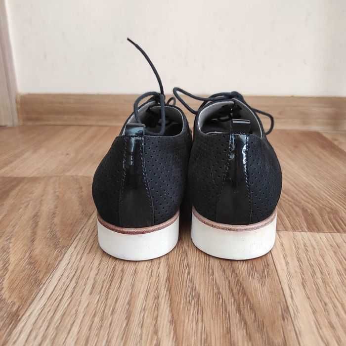 Туфлі нубук Navyboot