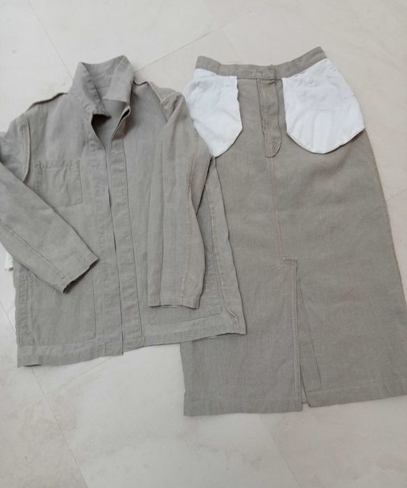 Conjunto saia casaco