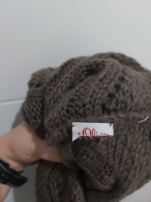 Komin + Czapka S.Oliver Wełna  Komplet