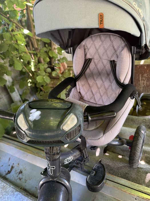 Дитячий велосипед з ручкою