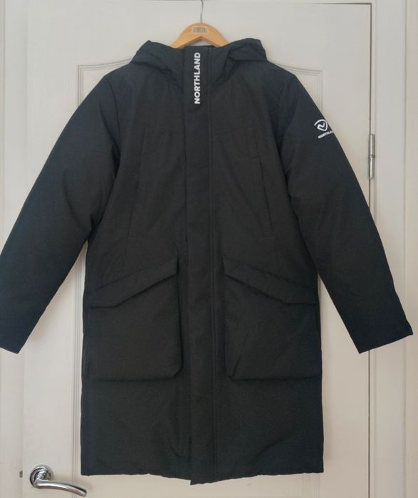 Зимова парка пальто на підлітка, розмір 164-170