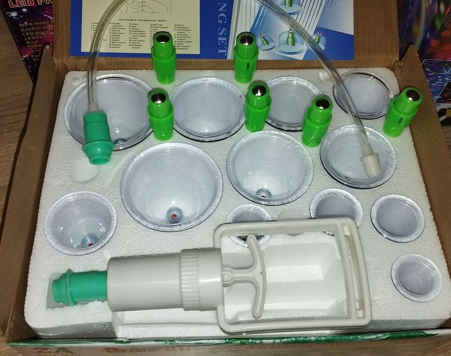 Набор для кровопускания ABC 12 банок и насос