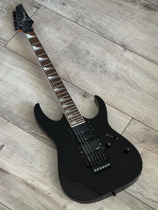 Ibanez RG370DX BK - gitara elektryczna + Merlin Hellfire + CASE
