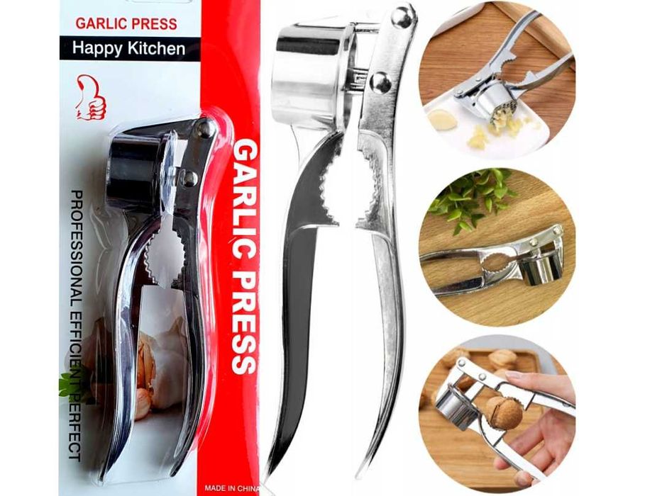 PRASKA Wyciskacz do czosnku praska wyciskarka dziadek do orzechów