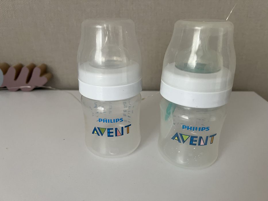 Бутилочки пляшки для годування Philips avent, антиколіковий клапан