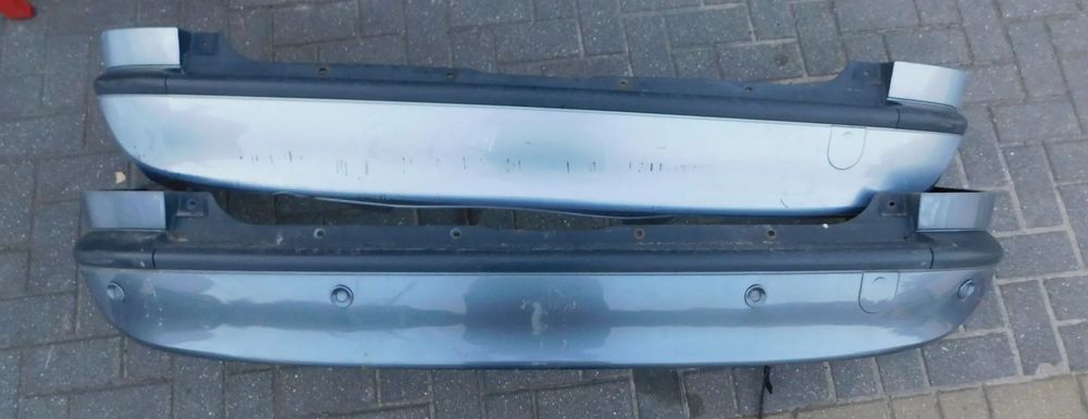 zderzak tył tylny OPEL ZAFIRA A Z163 PDC BŁĘKITNY
