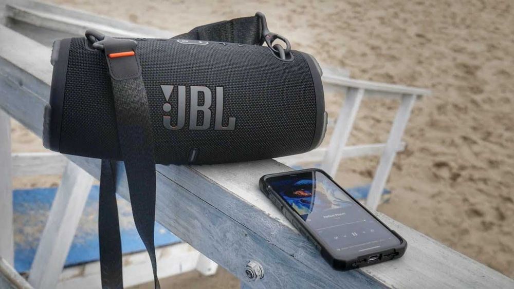 Большая 31см Bluetooth стерео колонка JBL XTREME 3 BIG с мощным звуком