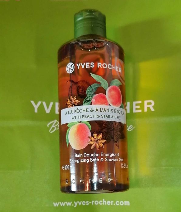 Гель для душа 400мл Персик Анис Ив Роше Yves Rocher Ів Роше