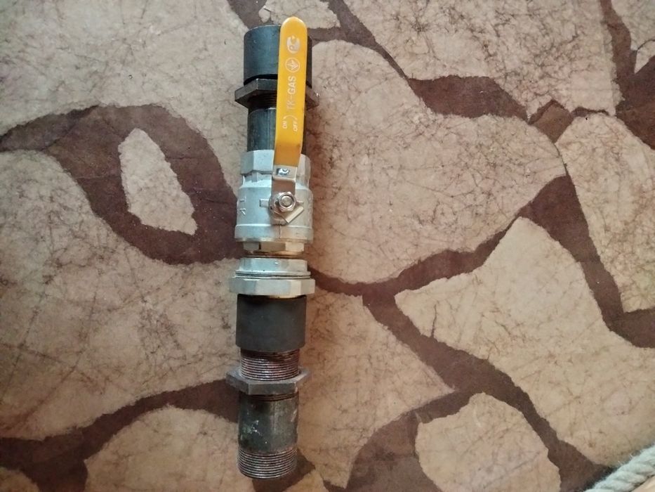 Газовий кран кульовий