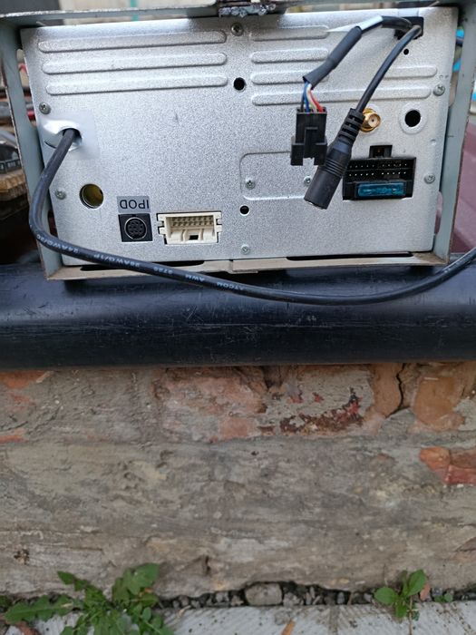 Автомагнітола 2дін, підсилювач на 4 канали, провода в комплекті