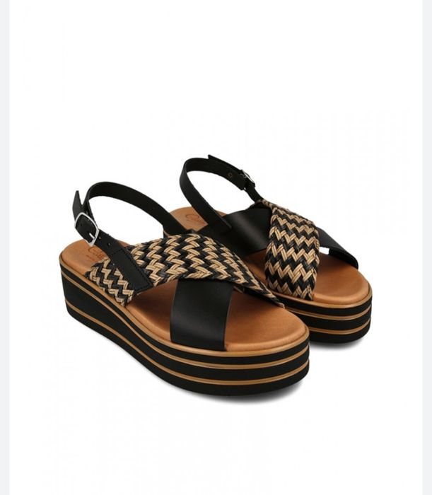 Босоножки кожаные итальянские