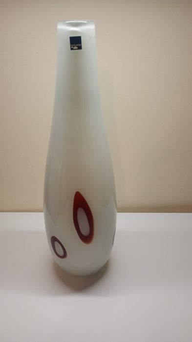 Wazon z kolorowego szkła