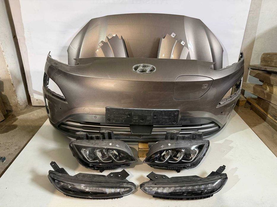 Бампер капот крило фара (комплект) Hyundai Kona B6S кона хюндай