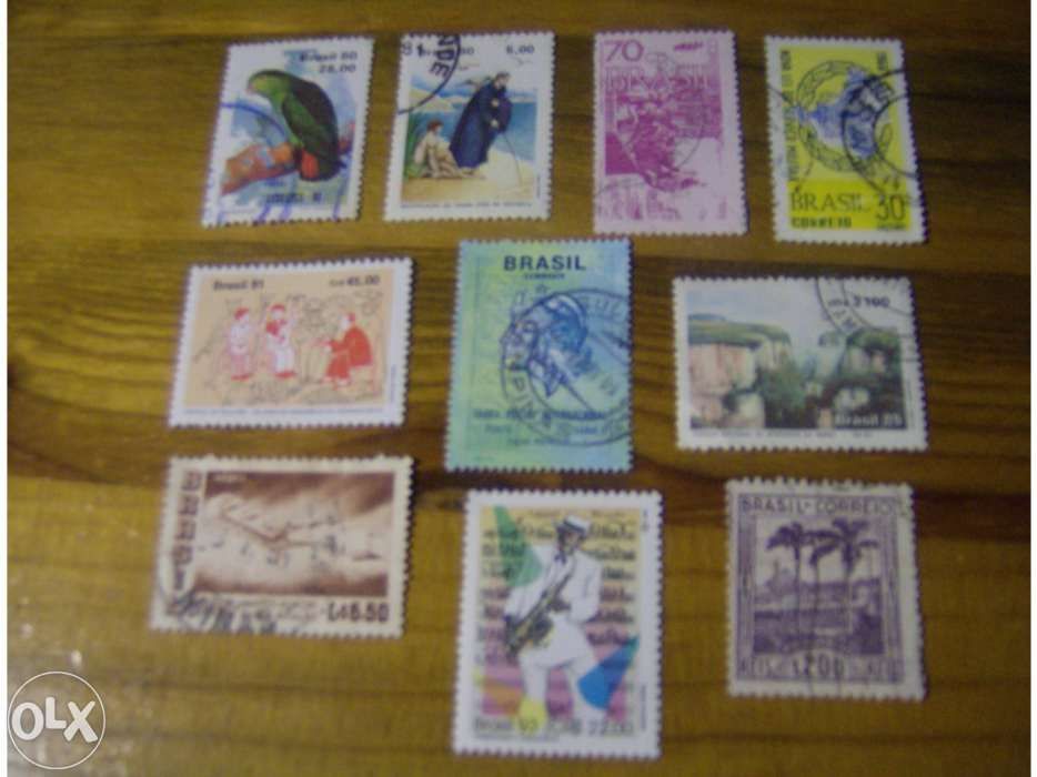 Selos do Brasil antigos