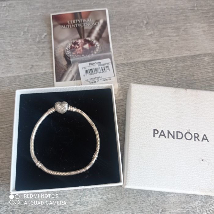 Bransoletka Pandora 17 cm